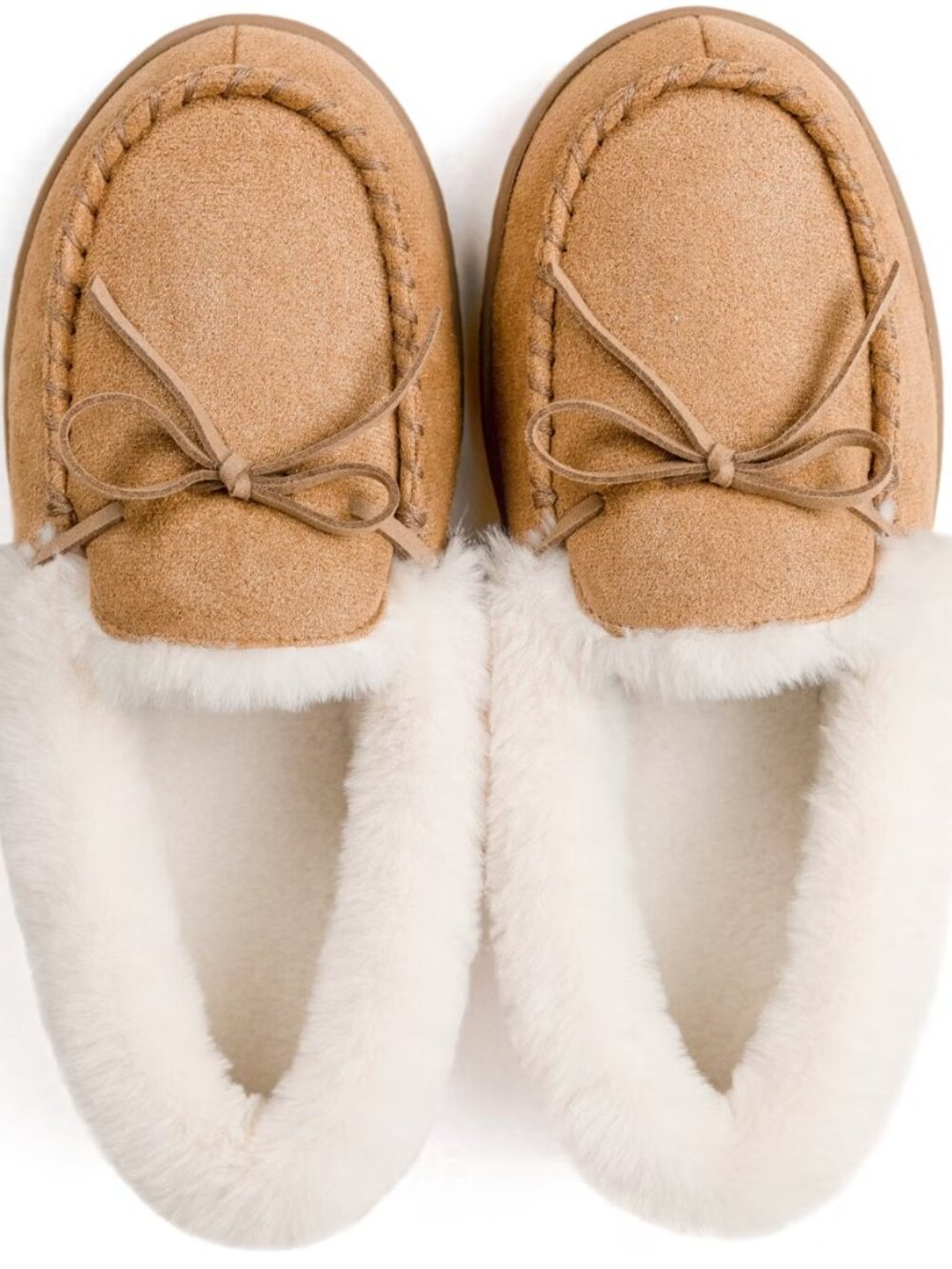 💕$18 ROCKDOVE Women's Caroline Glittered Moccasin Slipper